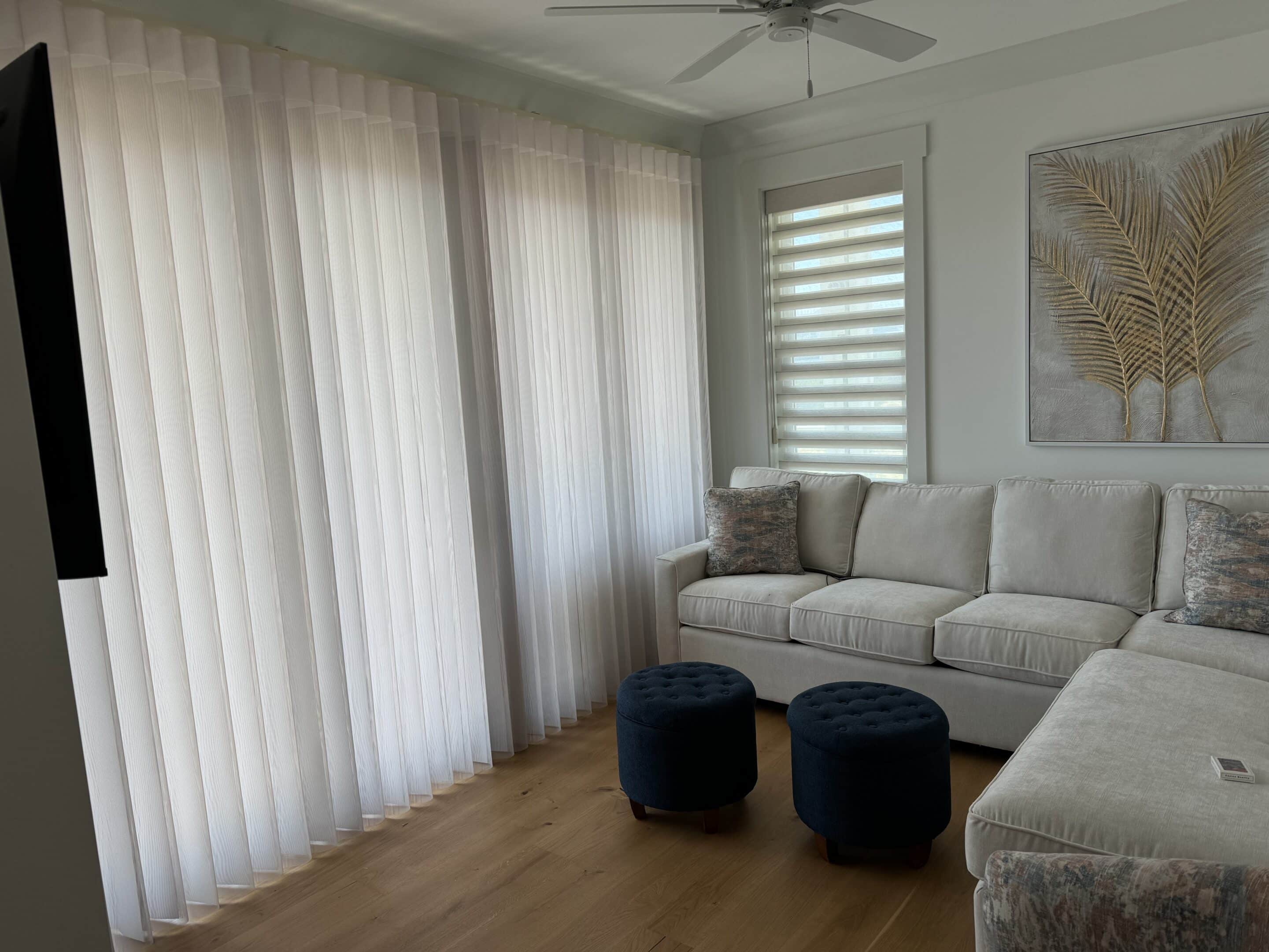 Sheer Shades Sliding Door Wilmington